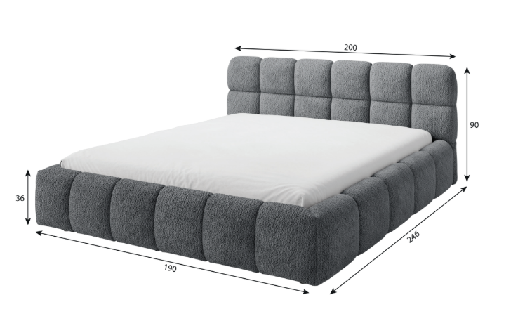 Akciós Aura franciaágy +ingyenes kiszállítás