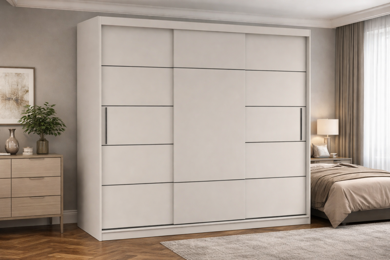 Akciós Alba gardróbszekrény /Kasmir/ +ingyenes kiszállítás