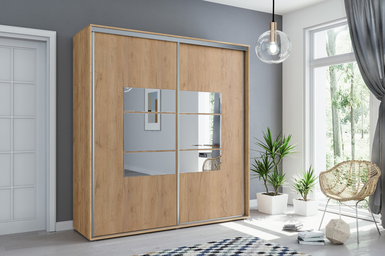 Akciós Jerevan (A2) 150 cm gardróbszekrény +ingyenes kiszállítás