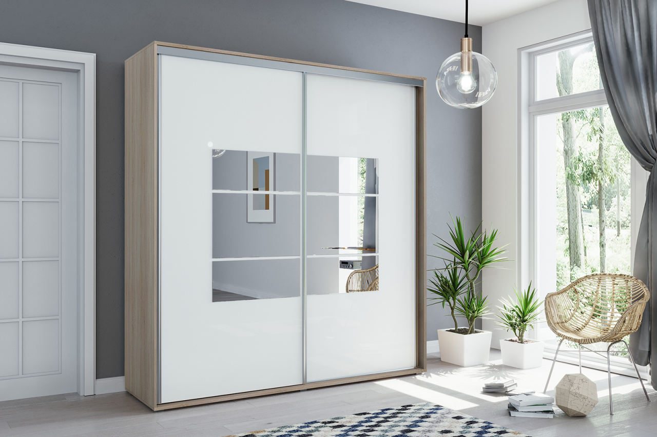 Akciós Jerevan (A2) 150 cm gardróbszekrény +ingyenes kiszállítás