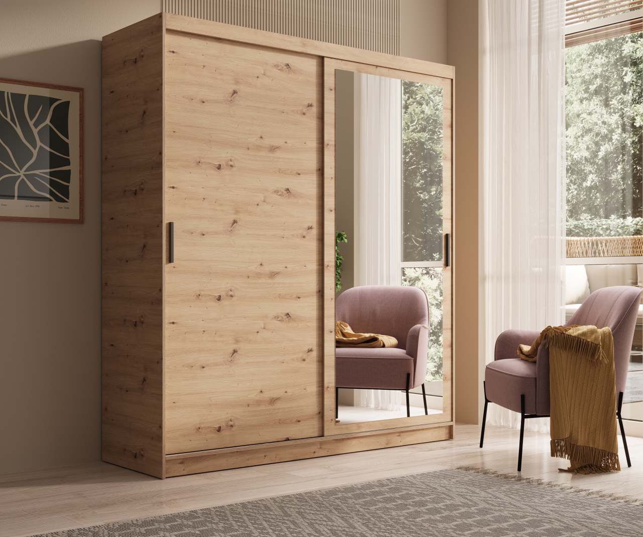 Akciós Hailey 180 gardróbszekrény +ingyenes kiszállítás RR