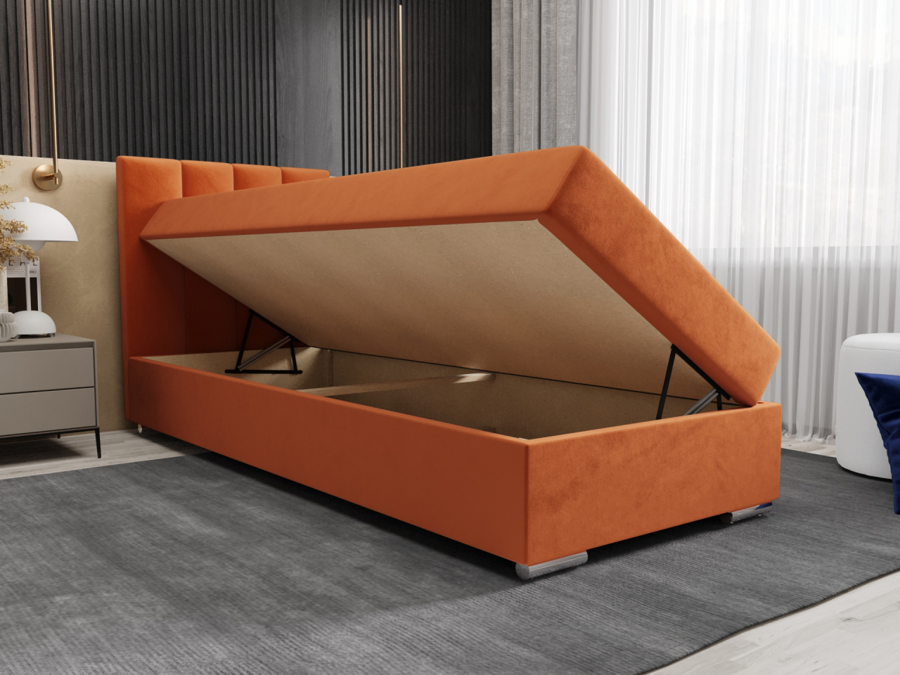 Akciós Zako2 boxspring heverő +ajándék fedőmatrac +ingyenes kiszállítás RR