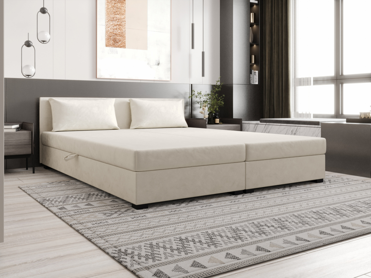 Akciós Roland franciaágy +ajándék párnák +ingyenes kiszállítás RR