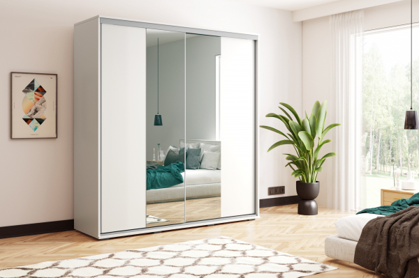 Akciós Siren (A3) 150 cm gardróbszekrény +ingyenes kiszállítás