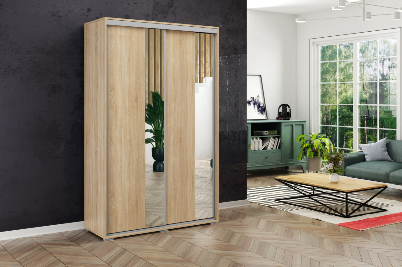 Akciós Veronika (A4) 150 cm gardróbszekrény +ingyenes kiszállítás