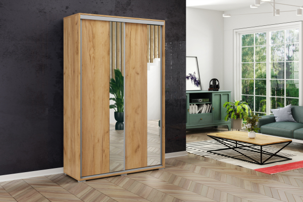 Akciós Veronika (A4) 150 cm gardróbszekrény +ingyenes kiszállítás