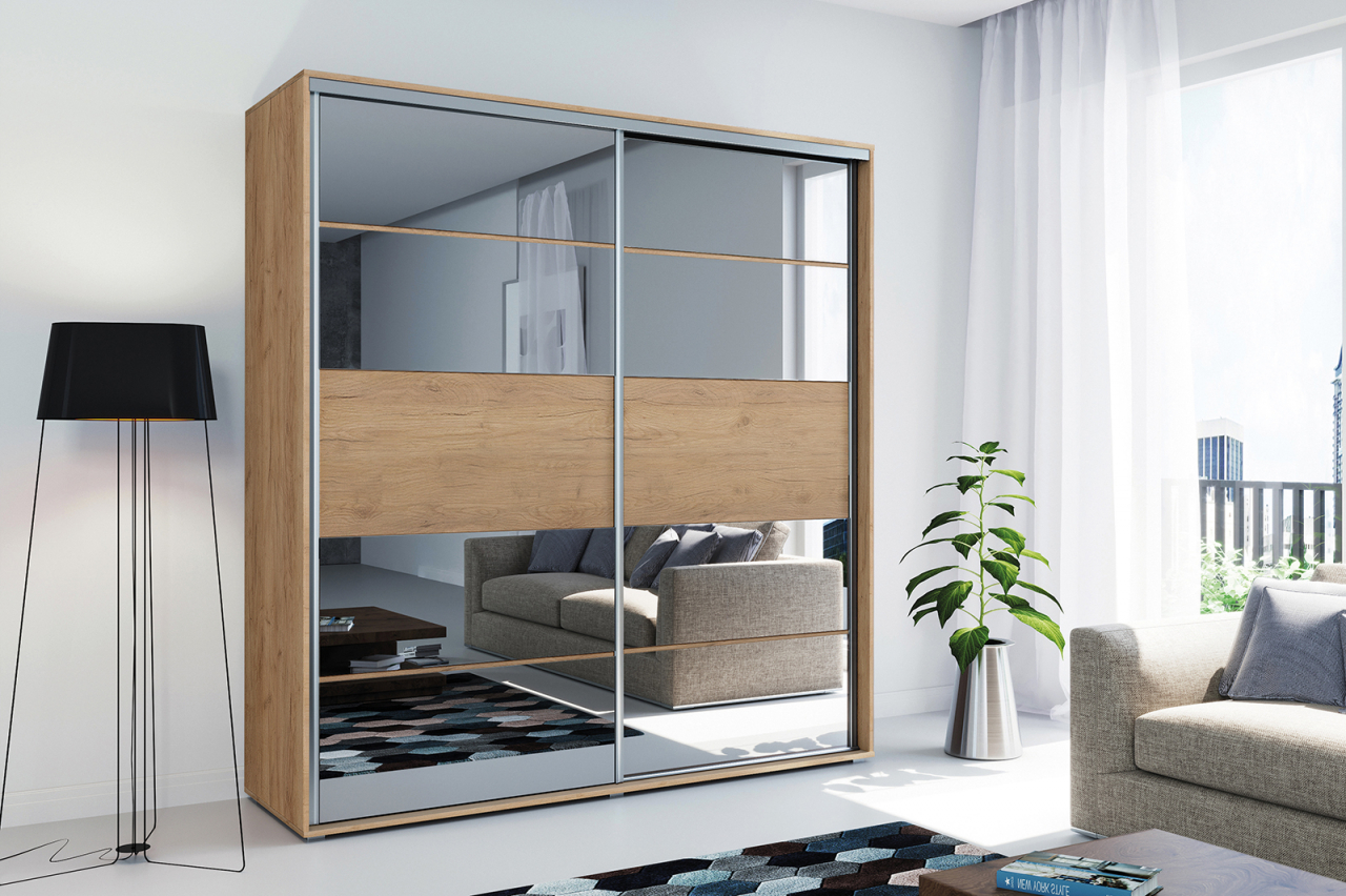 Akciós Vivien (A6) 150 cm gardróbszekrény +ingyenes kiszállítás