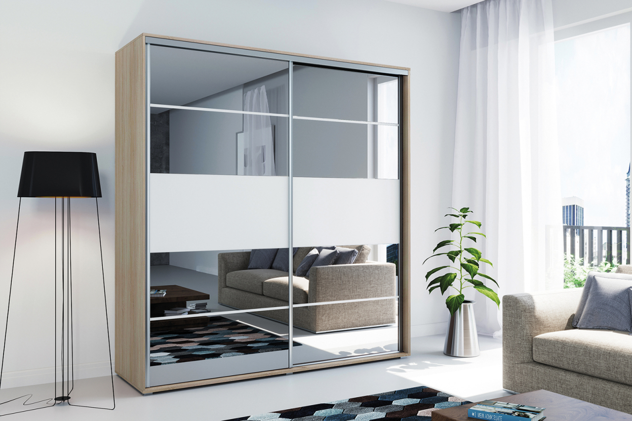 Akciós Vivien (A6) 150 cm gardróbszekrény +ingyenes kiszállítás