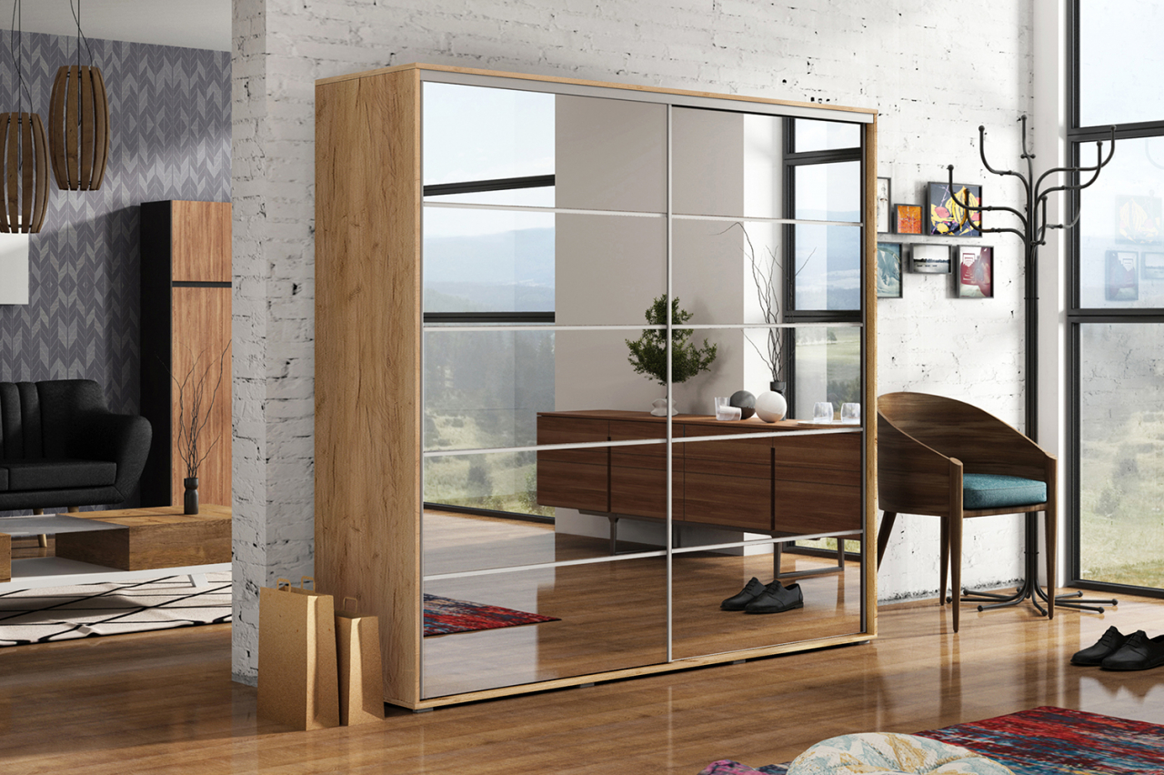 Akciós Valencia (A19) 150 cm gardróbszekrény +ingyenes kiszállítás