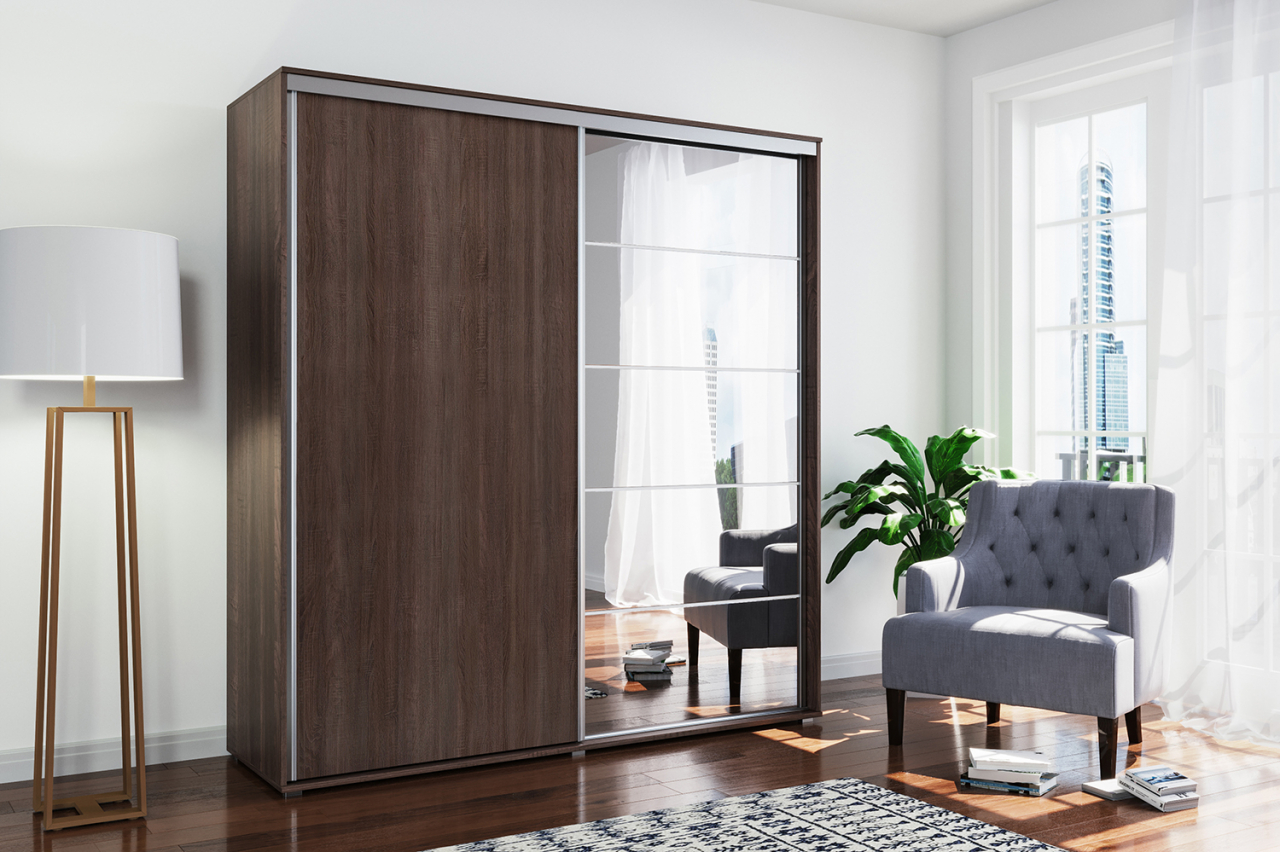 Akciós Mallorca (A21) 150 cm gardróbszekrény +ingyenes kiszállítás