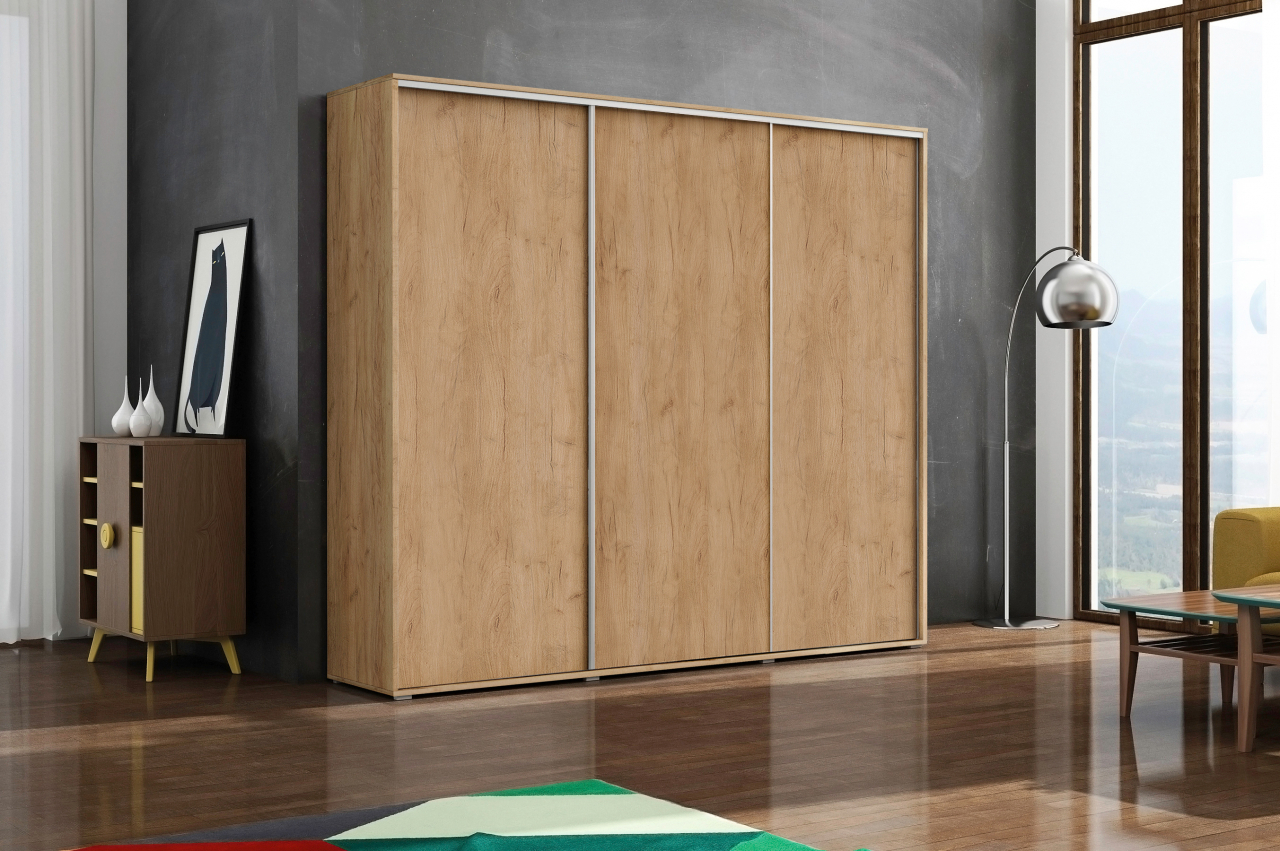 Akciós Luxor (A24) 250 cm gardróbszekrény +ingyenes kiszállítás