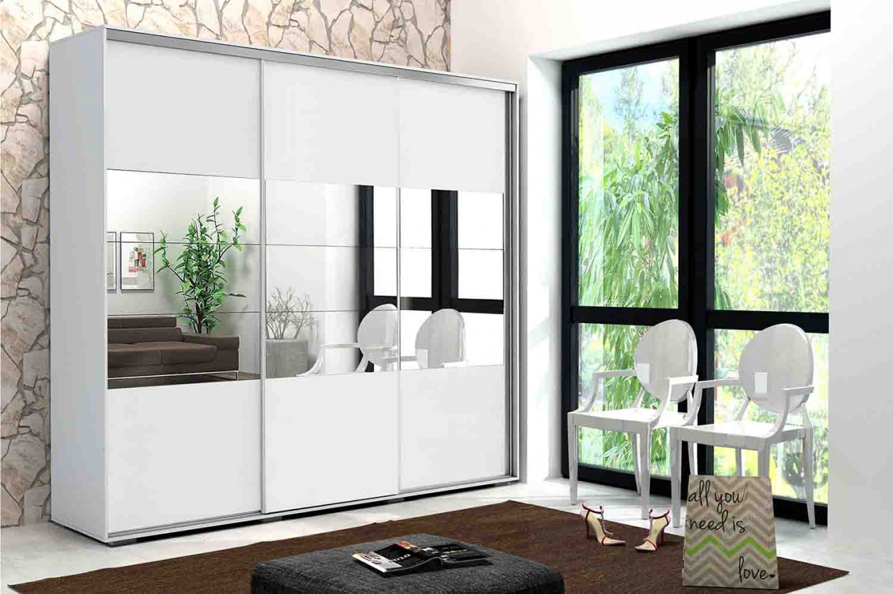 Akciós Giorga (A26) 250 cm gardróbszekrény +ingyenes kiszállítás