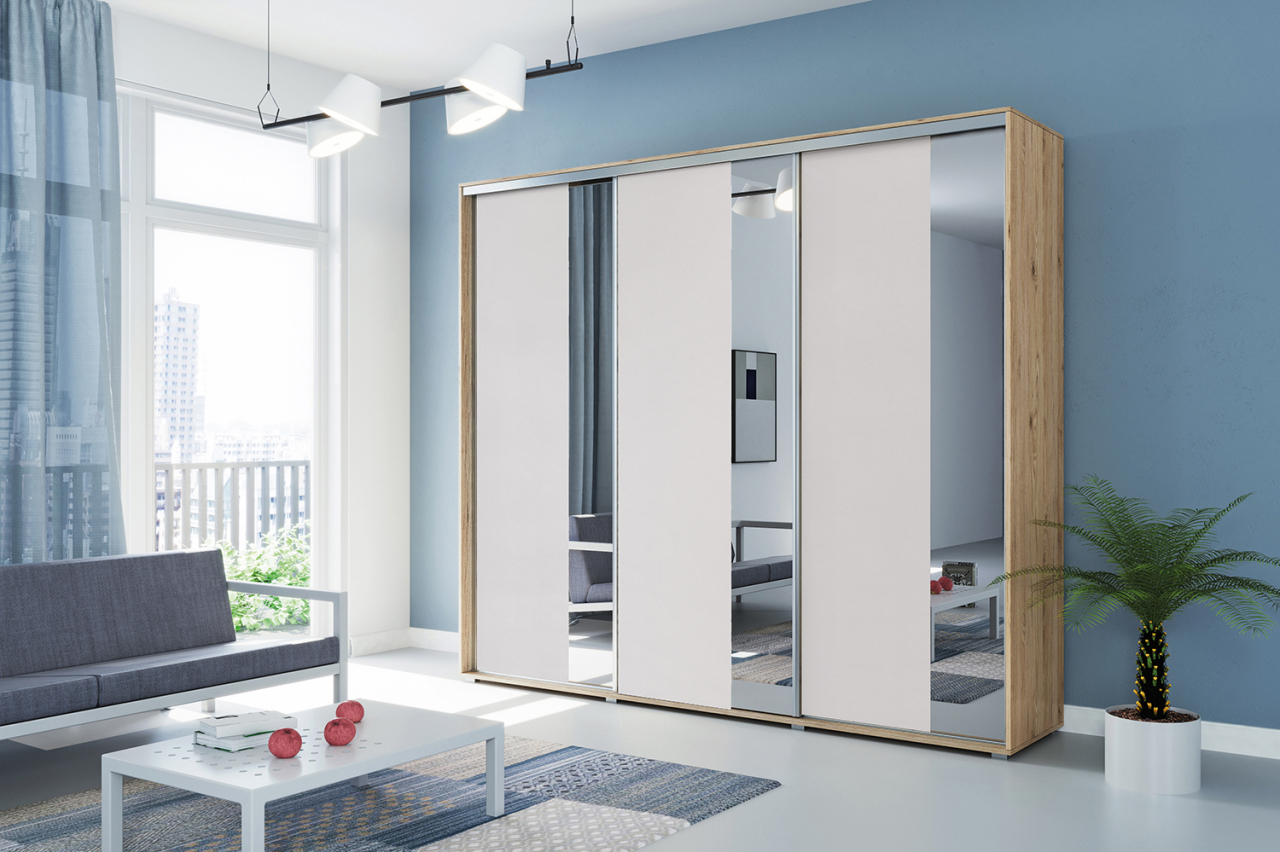 Akciós Providence (A29) 250 cm gardróbszekrény +ingyenes kiszállítás