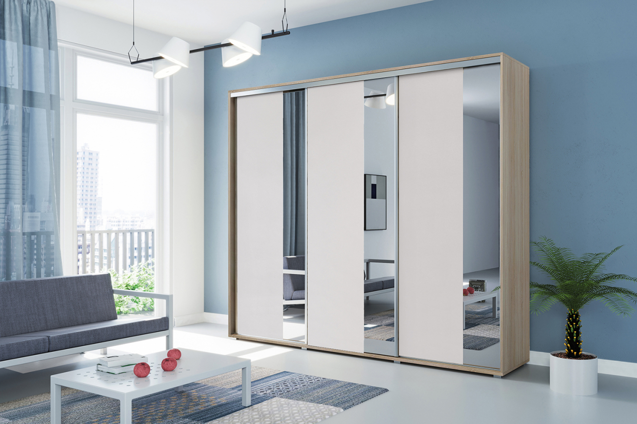 Akciós Providence (A29) 250 cm gardróbszekrény +ingyenes kiszállítás