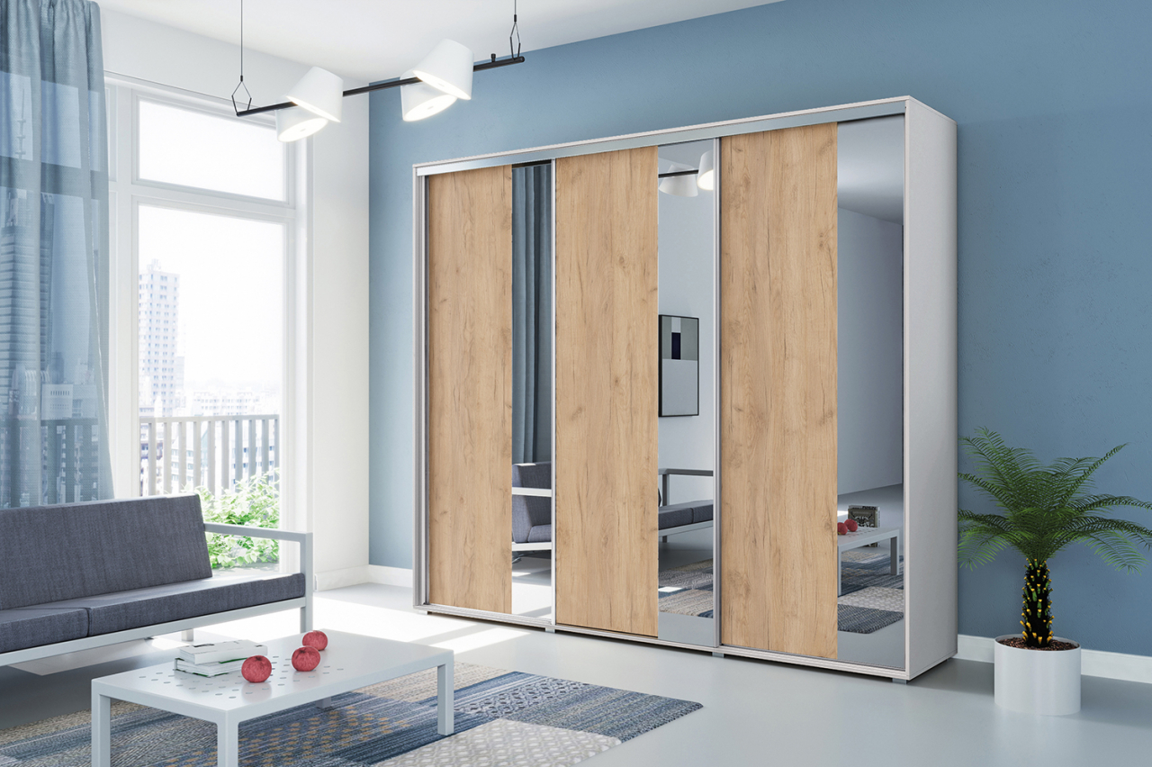 Akciós Providence (A29) 250 cm gardróbszekrény +ingyenes kiszállítás