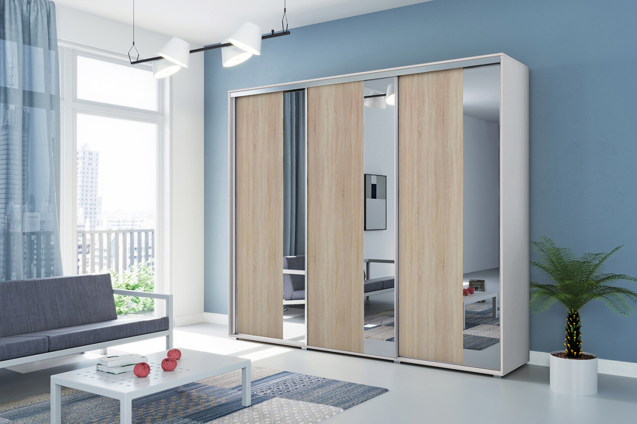 Akciós Providence (A29) 250 cm gardróbszekrény +ingyenes kiszállítás