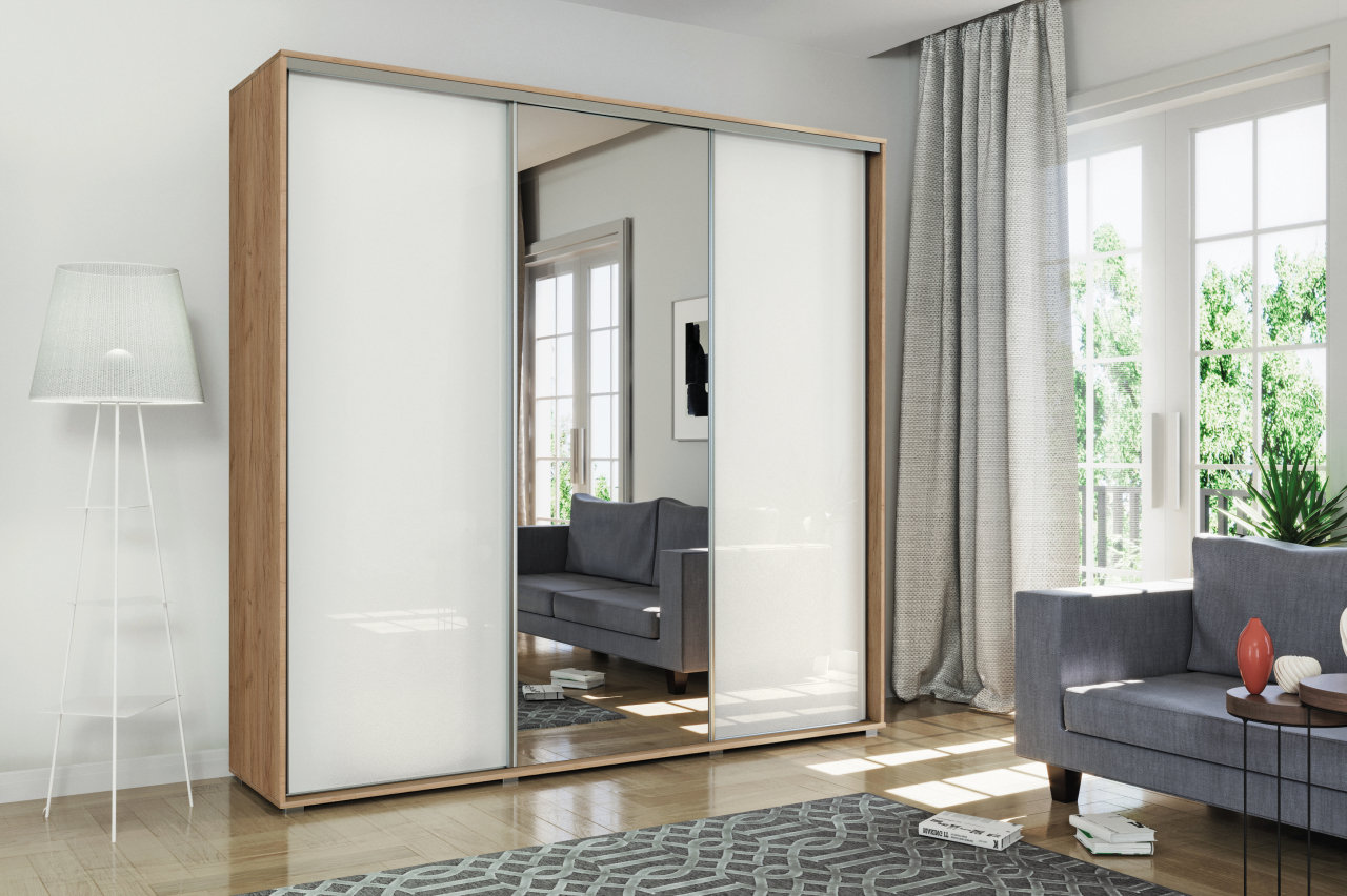 Akciós President (A30) 250 cm gardróbszekrény +ingyenes kiszállítás