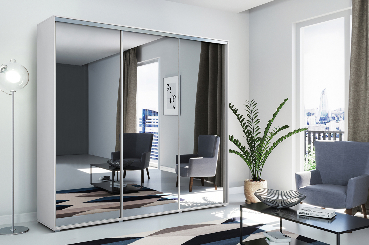 Akciós Luigi (A31) 250 cm gardróbszekrény +ingyenes kiszállítás