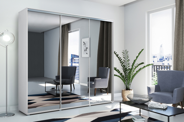 Akciós Luigi (A31) 250 cm gardróbszekrény +ingyenes kiszállítás