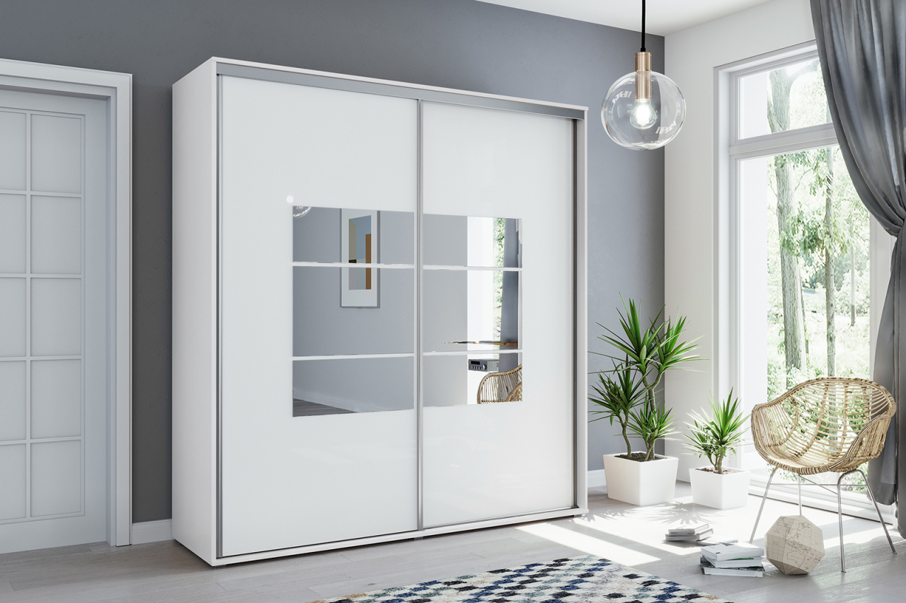 Akciós Jerevan (A2) 200 cm gardróbszekrény +ingyenes kiszállítás