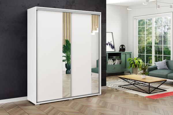 Akciós Veronika (A4) 200 cm gardróbszekrény +ingyenes kiszállítás