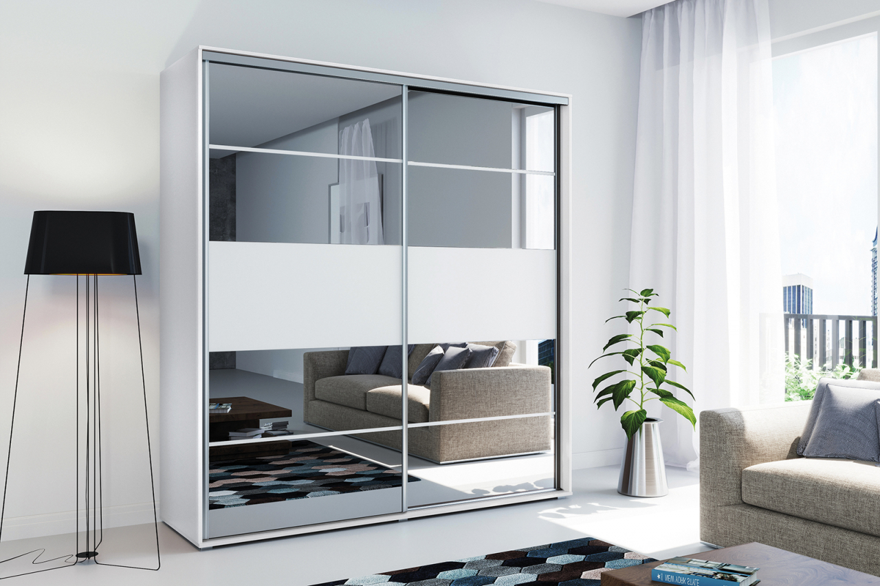 Akciós Vivien (A6) 200 cm gardróbszekrény +ingyenes kiszállítás