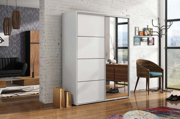 Akciós Lana (A12) 200 cm gardróbszekrény +ingyenes kiszállítás