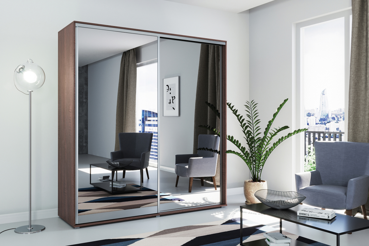 Akciós Palermo (A1) 200 cm gardróbszekrény +ingyenes kiszállítás