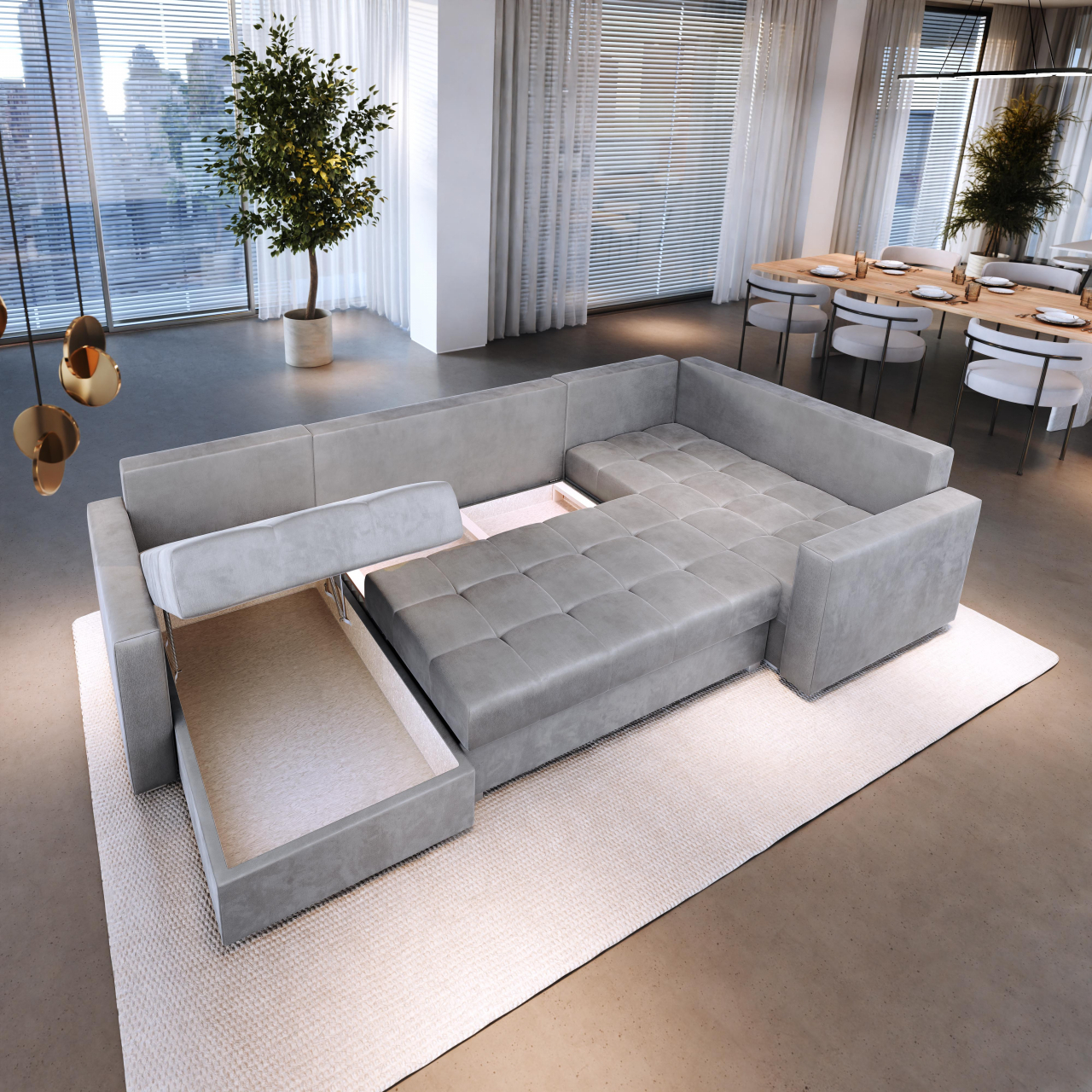 Lorivo U sarokkanapé +ingyenes kiszállítás RR