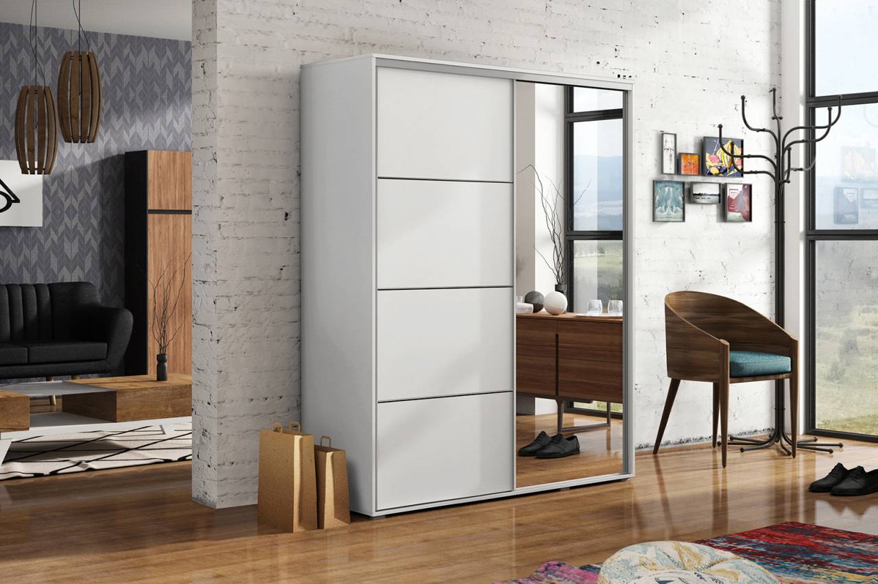 Akciós Lana (A12) 230 cm gardróbszekrény +ingyenes kiszállítás