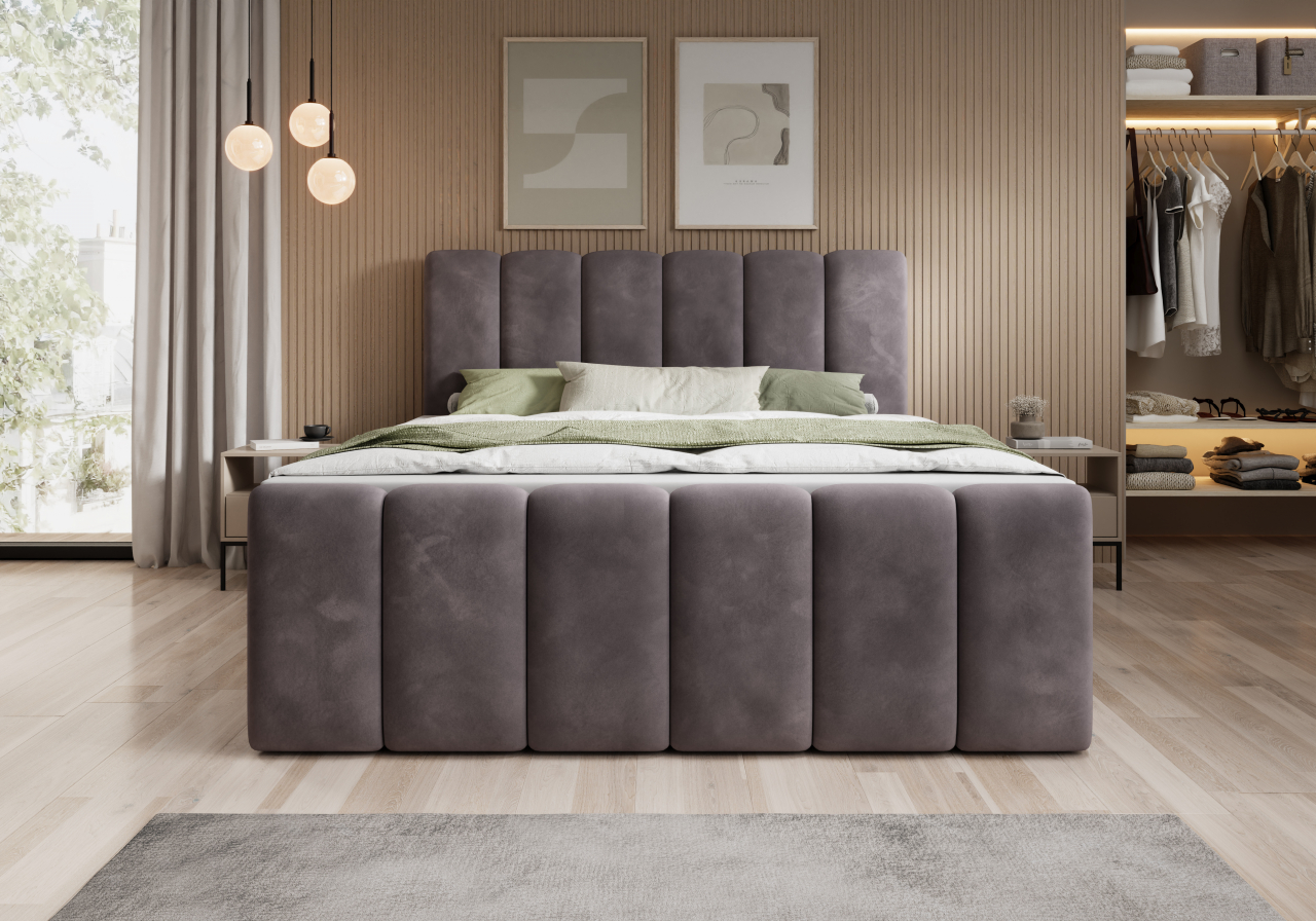 Akciós Amara boxspring ágy +ajándék fedőmatrac +ingyenes kiszállítás