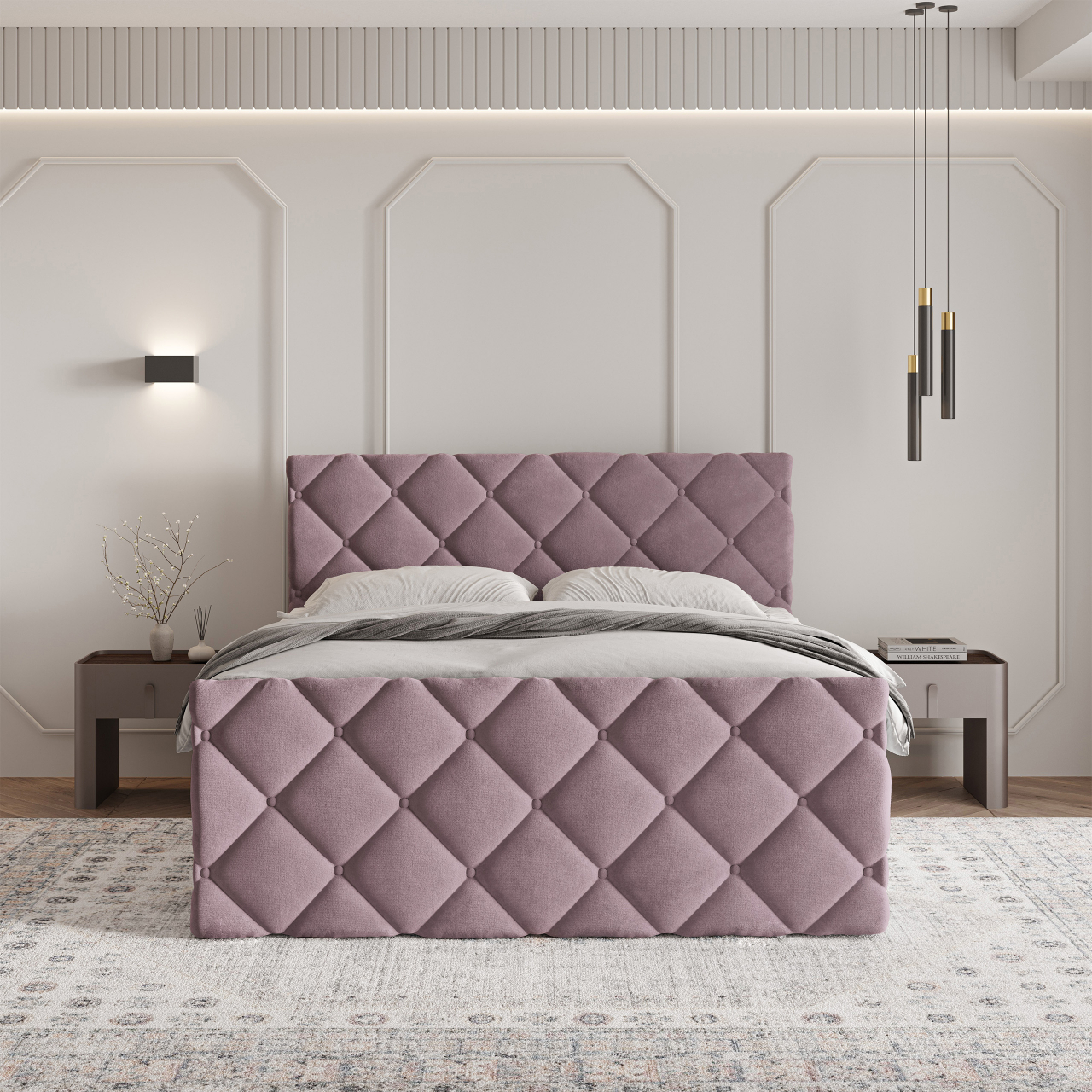  Akciós Rovari boxspring ágy +ajándék fedőmatrac +ingyenes kiszállítás