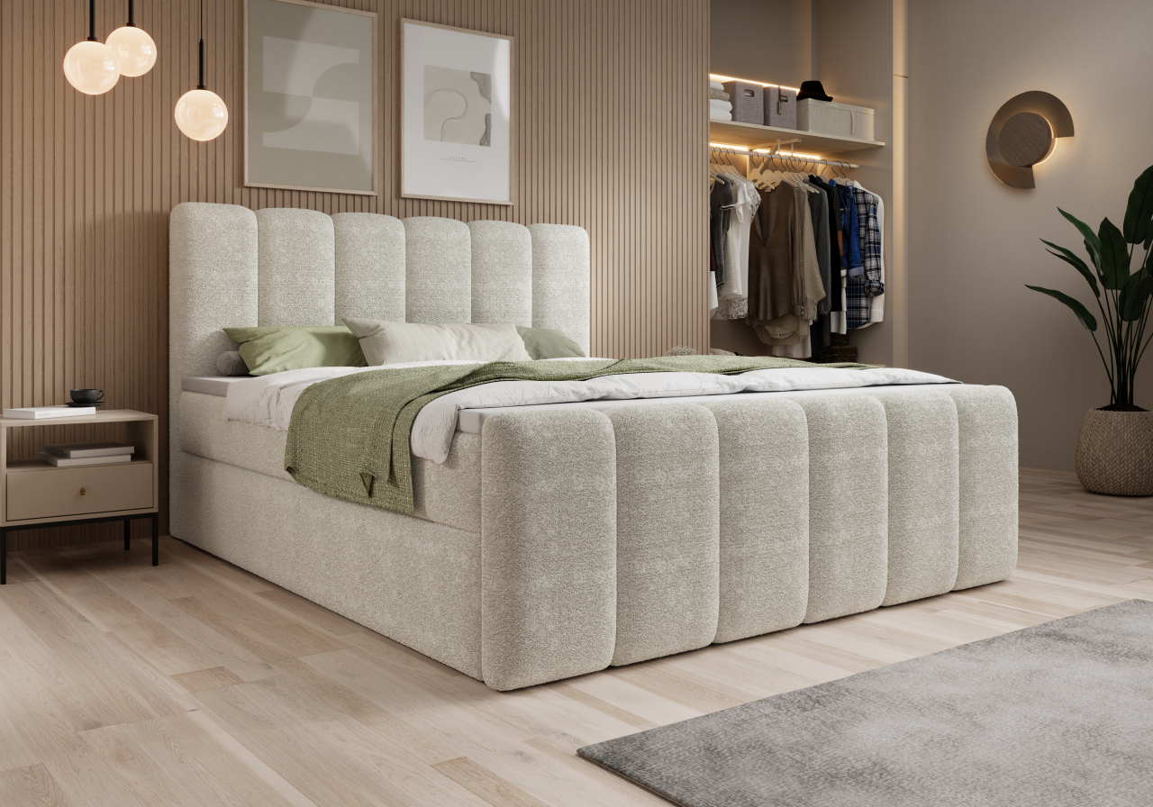 Akciós Amara boxspring ágy +ajándék fedőmatrac +ingyenes kiszállítás RR