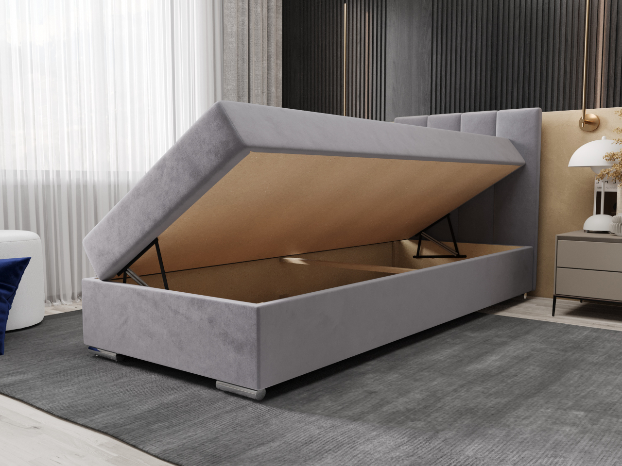 Akciós Zako2 boxspring heverő +ajándék fedőmatrac +ingyenes kiszállítás RR